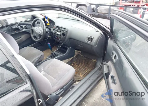 1998 Honda Civic Dx из США, поврежденный, VIN 2HGEJ6341WH111909